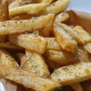 french fries, spices, food