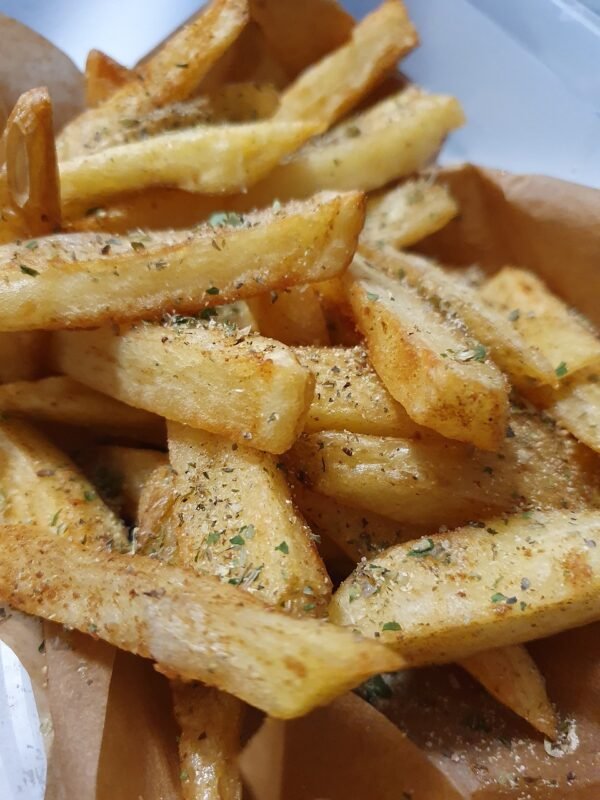 french fries, spices, food